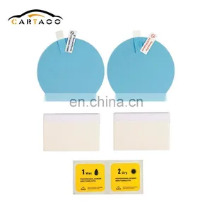 Cartaoo Car Rearview Mirror Window Nano Coating Rainproof Anti-Fog Protective Film Waterproof Membrane thumbnail-1