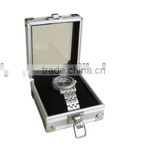 Practical and Durable Aluminum Frame Display Watch Case Watch Display Case 30 With Code Lock thumbnail-2