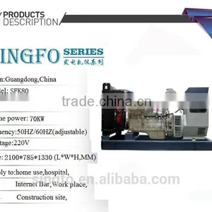 Great Discount! 80KW Permanent Magnetic Diesel Open Generating With CE Approval and Global Warranty on Hot Sale thumbnail-1