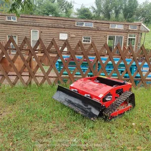 Radio Controlled Mower, China Remote Mower Price, Robotic Brush Mower for Sale thumbnail-4