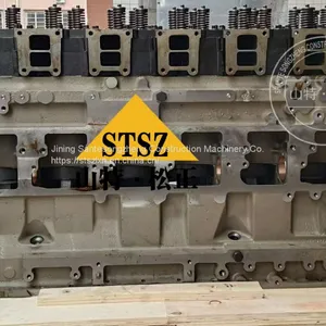 Komatsu Bulldozer WA470-3 Engine S6D125-2 Cylinder Block 6151-22-1100 thumbnail-1