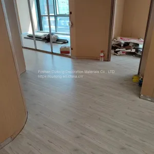 Wear-resistant Wood Flooring Library Art Training Video Classroom Art Gallery Music Performance Hall Reinforced Composite Flooring thumbnail-1