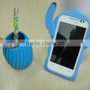 2016 High Quality Blue Silicone Pencil Vase thumbnail-3