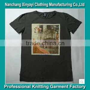 Europe Men's S/S Printed Digital Photo Frame China Knitted Garments thumbnail-1
