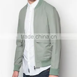 2017 Plain Style Bomber Jackets Light Weight Quilted thumbnail-3