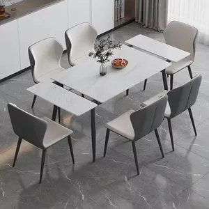 Stretchable Sintered Stone Dining Table for Dining Room thumbnail-1