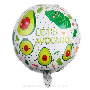 Wholesale Summer Fruit Aluminum Foil Balloons Watermelon Strawberry Orange for Birthday Party Themed Decorations thumbnail-5