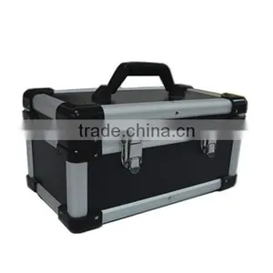 Black Customized Portable Aluminum Tool Box thumbnail-1