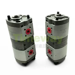 TIMEWAY CBK Series Hydraulic Double Gear Pump CBK-C204.3/204.3-L CBK-C203.2/203.2-L High Pressure Gear Oil Pump Customizable thumbnail-4