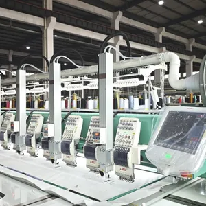 CBL High Speed Multi-Head Laser Mixed Flat Computerized Embroidery Machine thumbnail-3