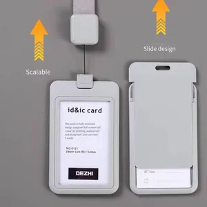 Customized Work id Card Holders, Retractable Lanyard Employee Protection Covers, Nfc Rfid id Card Holders thumbnail-5