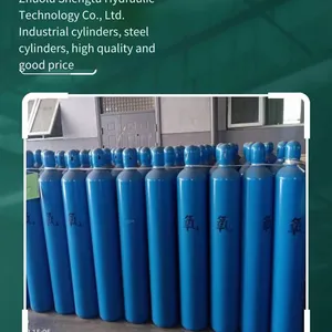 Steel Cylinders for Oxygen, Nitrogen, Argon Mixture Gas, Carbon Dioxide, Liquid Nitrogen Storage Tanks, Gas Storage Cylinders, Fire Extinguishing Cylinders, Welding Cylinders thumbnail-1
