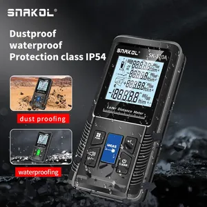 Battery-Powered Laser Distance Meter Class 2 for Construction 50m Range thumbnail-5