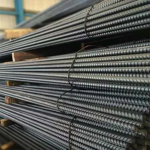 Grade 60 Ss400 S355 HRB335 HRB400 HRB500 Iron Deformed Steel Bar Rod Hot Rolled Steel Rebar for Building Construction thumbnail-3