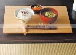 Natural Wood Wooden Serving Tray Wholesale thumbnail-1