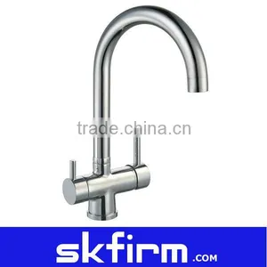 4 in One Water Faucet Kitchen Drinking Faucet Water Filter System thumbnail-1