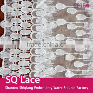2016 Lace Accessory Hot Embroidery Full Lace With Flower Milk Silk Lace Fabric thumbnail-1