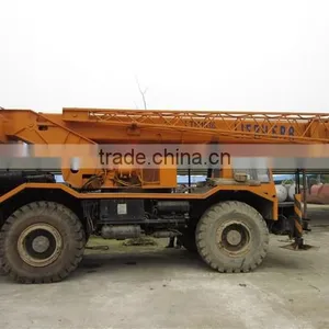 Used Condition Liebherr 30t Rough Terrain Crane in Shanghai for Sale With Good Condition and High Quality thumbnail-1