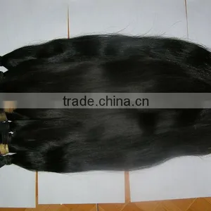Hot Sell Washed and Cleaned Chinese Remy Human Hair Bulk thumbnail-1