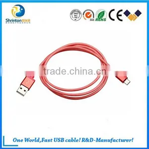 Remax Skynet Colorful Nylon + Aluminum 2.1A 1.0m Micro USB Data Cable for Samsung thumbnail-1