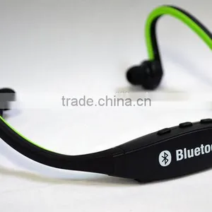 Sport MP3 Stereo Bluetooth Headset Neckband Style BS19 Headphone In Ear Bluetooth Headset,fm Radio Bluetooth Headset thumbnail-2