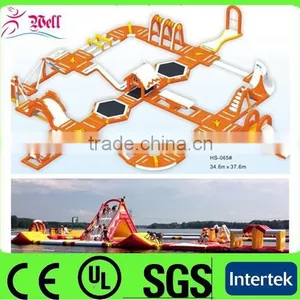 2015 High Quality Inflatable Water Park for Sale / Inflatable Floating Water Games for Kids and Adults thumbnail-2