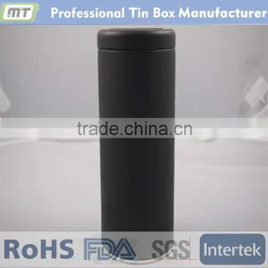 Round Empty Coffee Can With Insert Lid thumbnail-2