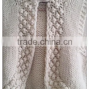 Children's Knitting Wear Kids' Sleeveless Hoodie Sweater Waistcoat thumbnail-3