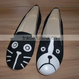 Ladies Ballerina Shoes Ladies Bellet Pump Casual Shoes With Fancy Design thumbnail-1