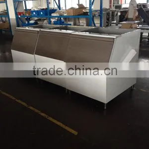 Ice Machinery Assembling Stainless Steel Ice Bin for Sale thumbnail-1