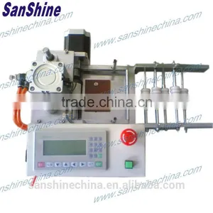 Automatic Copper Wire Foil Nylon Tube Insulation Sleeve Cutting Machine thumbnail-3