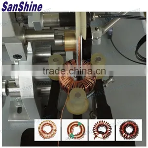Automatic Light Dimmer Toroid Coil Winding Machine(SS900B6 Series Final Coil OD 10~80mm) Replace RUFF Toroidal Winder thumbnail-1