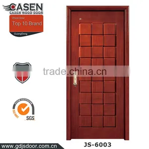3d Effect Design Mdf Solid Cherry Wood Interior Doors thumbnail-1
