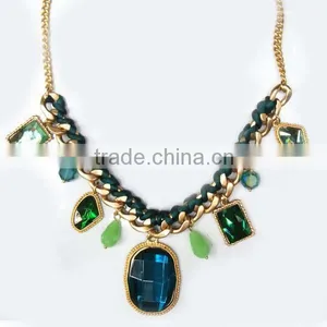 Popular Style Casting And Stone Fashion Jewelry Necklace thumbnail-1