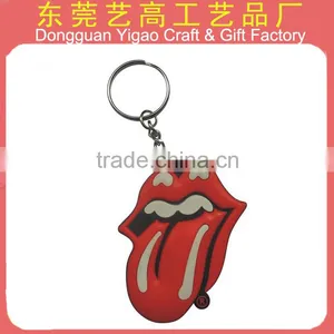 Factory Personized Custom Soft PVC Key Ring for Premium Gifts thumbnail-2