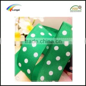OEKO-TEX100 Wholesale Dots Printed Polyester Satin Ribbon for Gift Packaging thumbnail-4