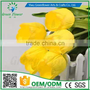 2016 WholesaleLatex 20" PU Artificial Flowers Real Touch Arts and Crafts no Silk Weddings Decoration Flowers Home Decor thumbnail-1