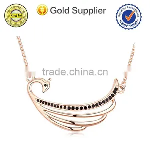 Fashion High Quality Crystal Double Chain Neckace thumbnail-5