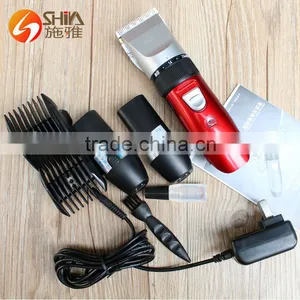 Professional Imported Men Cordless Battery Operate Ceramic Blade Rechargeable Hair Cutting Trimmer Barbering Clipper Machine thumbnail-3