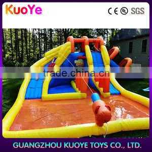 Inflatable Water Park Slide Pool Slide Infaltable Pvc Slide Water thumbnail-1