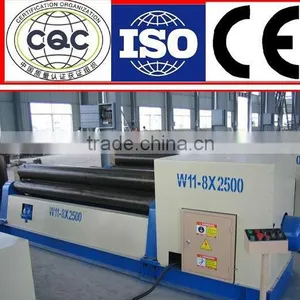 Hot Selling W11 Symmetrical Mechanical 3 Roller Hydraulic Plate Rolling Machine thumbnail-1