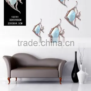 Resin Shell Fish Wall Sticker Home Decor thumbnail-1