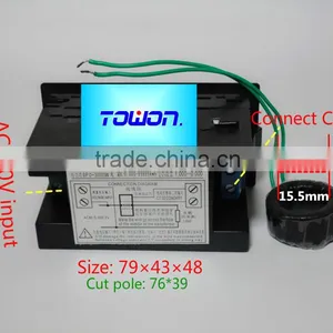 D69 Multi-functional LED Display Panel Meter Voltmeter Ammeter With Active and Electric Energy and Power Factor 80-300V 0-100A thumbnail-3