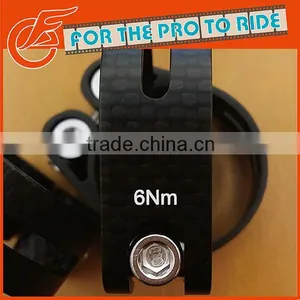 3K 34.9 Full Carbon Bike Bicycle Seat Clamp thumbnail-1