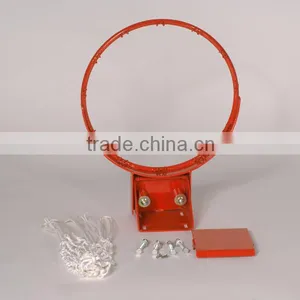 Adjustable Steel Basketball Hoop in Orange With High Quality Spring thumbnail-3