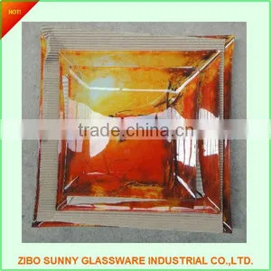 High Quality Decal Glass Plate thumbnail-5