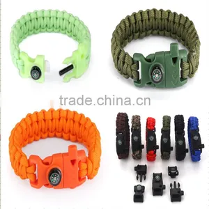 2016 Hot Custom Paracord Fashion Bracelet With Ouch and Compass thumbnail-4