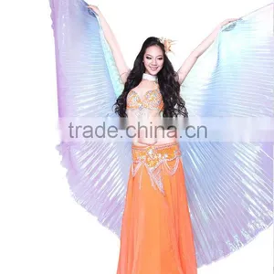 Belly Dance Wings for Performance , Belly Dance Costume Wings , Dance Angel Wings thumbnail-4
