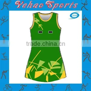 Green Color Beautiful Netball Dress for School Team thumbnail-1