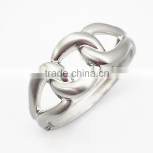 Fashion Hollow Women Alloy Spring Opened Cuff Bangles for Small Wrists Indian Hand Bangles thumbnail-1